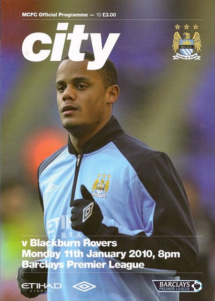 Manchester City FC v Blackburn Rovers FC